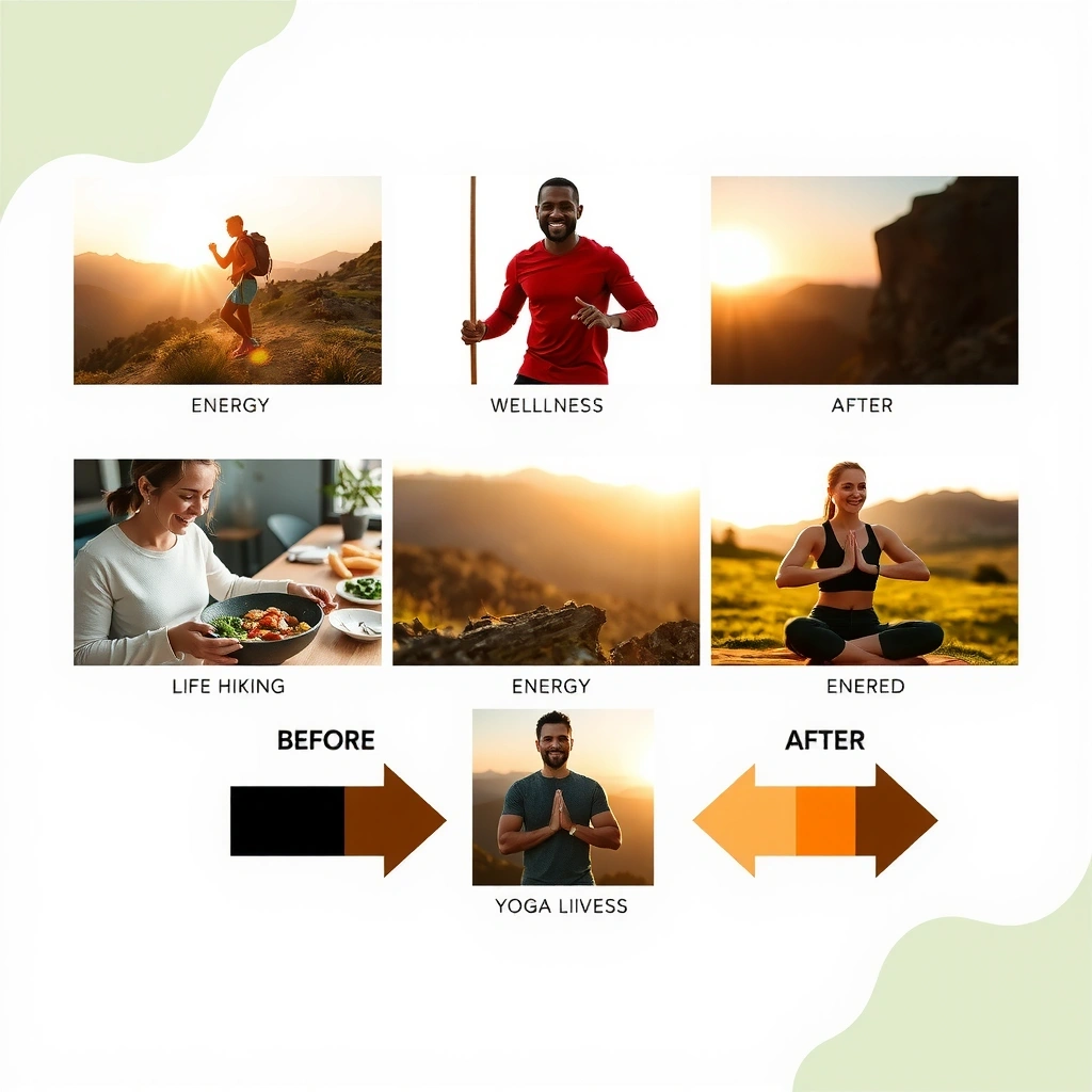 Wellness transformation and healthy lifestyle results